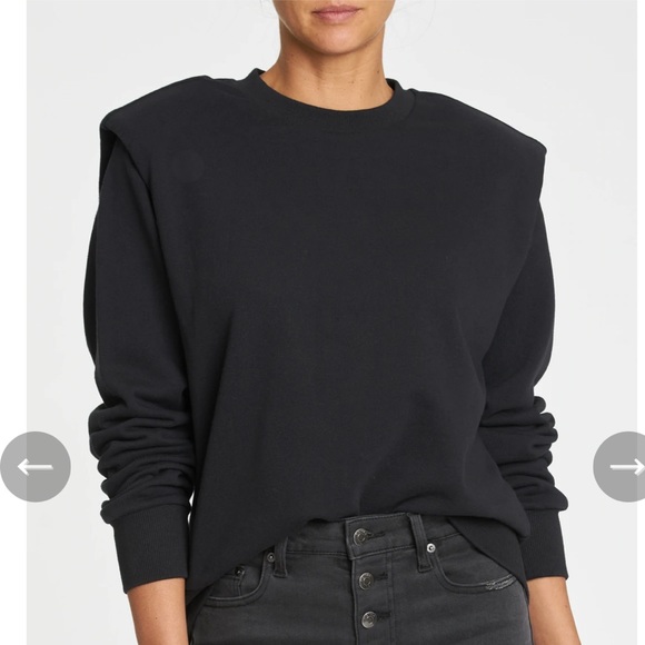 pistola Tops - Pistola Strong Shoulder Sweatshirt, NWT!